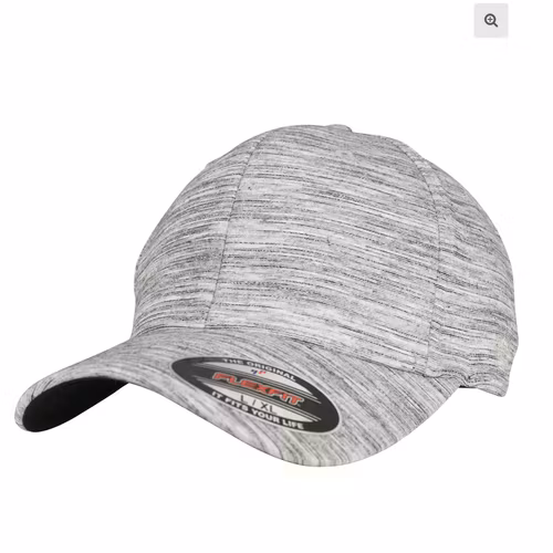 Keps Flexfit Gråmelange - 6 panels utan stängning
