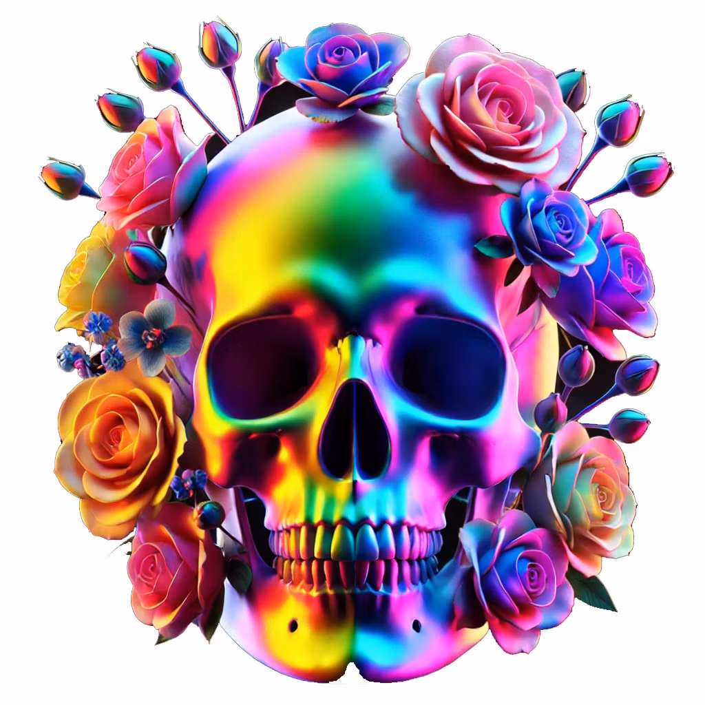 Döskallar - dtf tryck