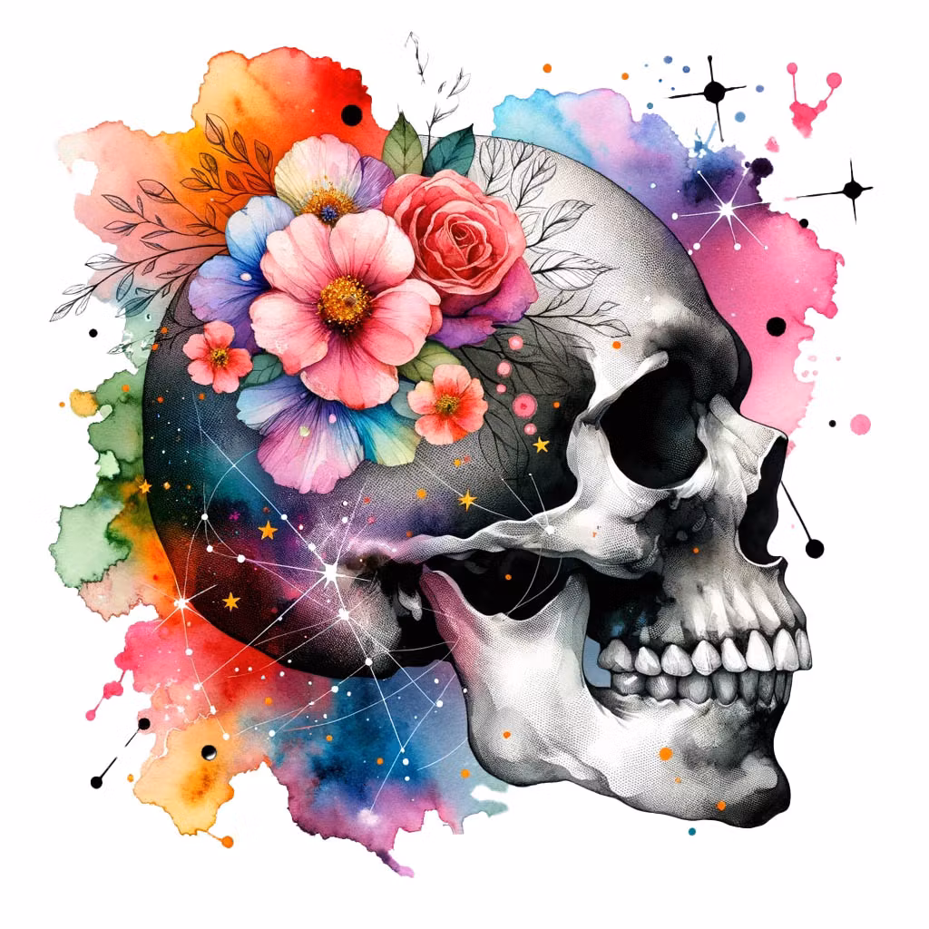 Döskallar - dtf tryck