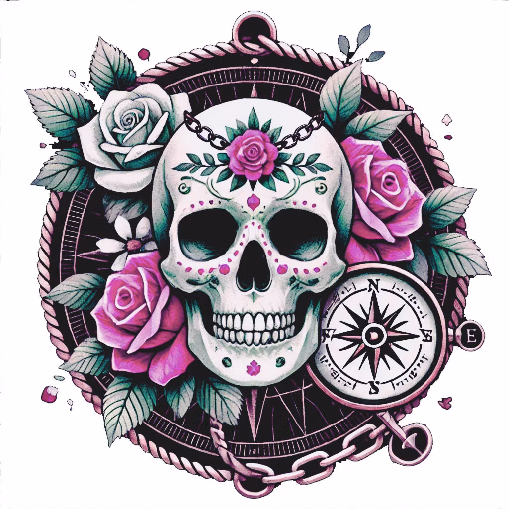 Döskallar - dtf tryck