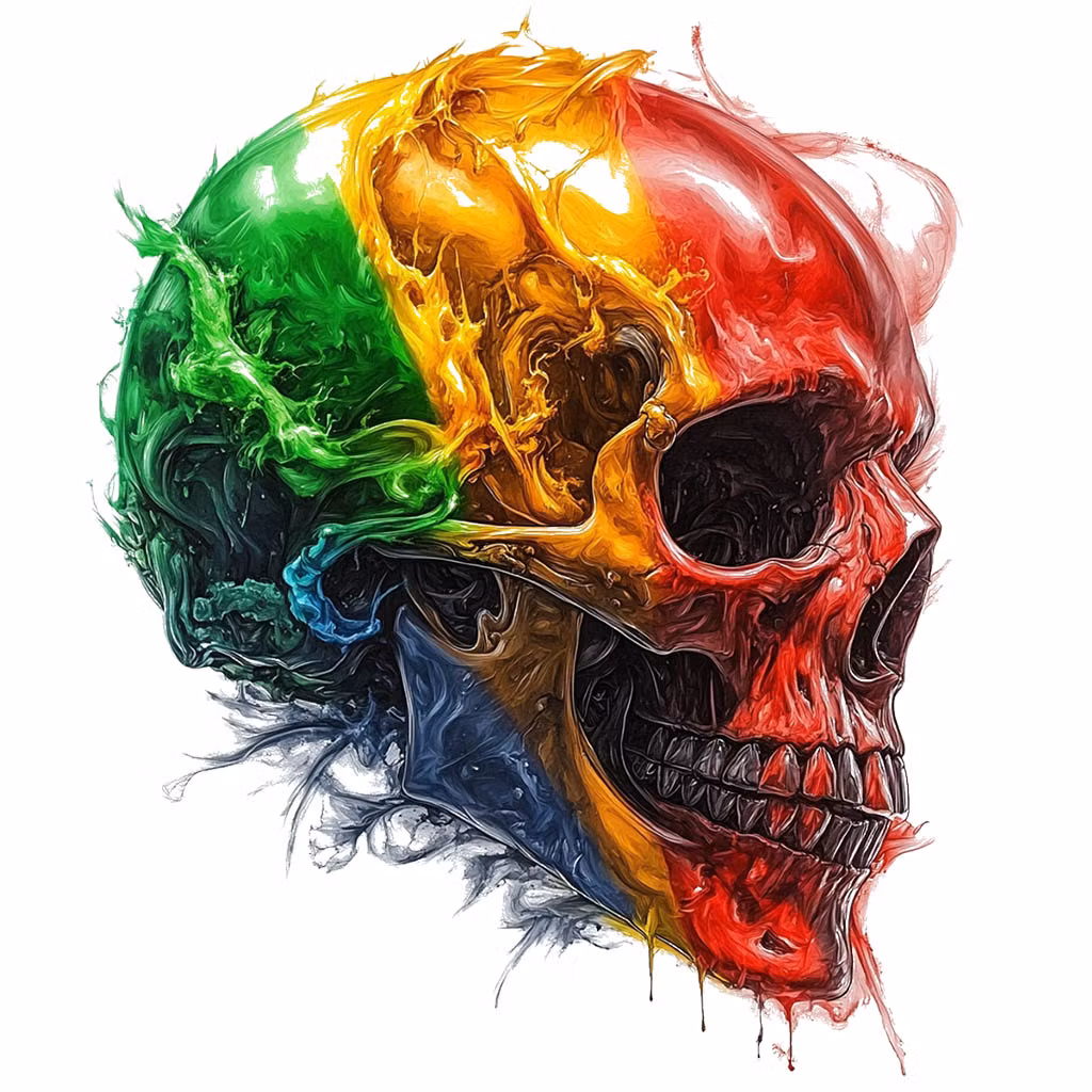 Döskallar - dtf tryck