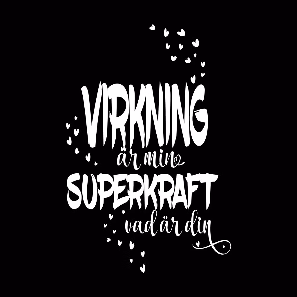 Texter - blandat - DTF-tryck