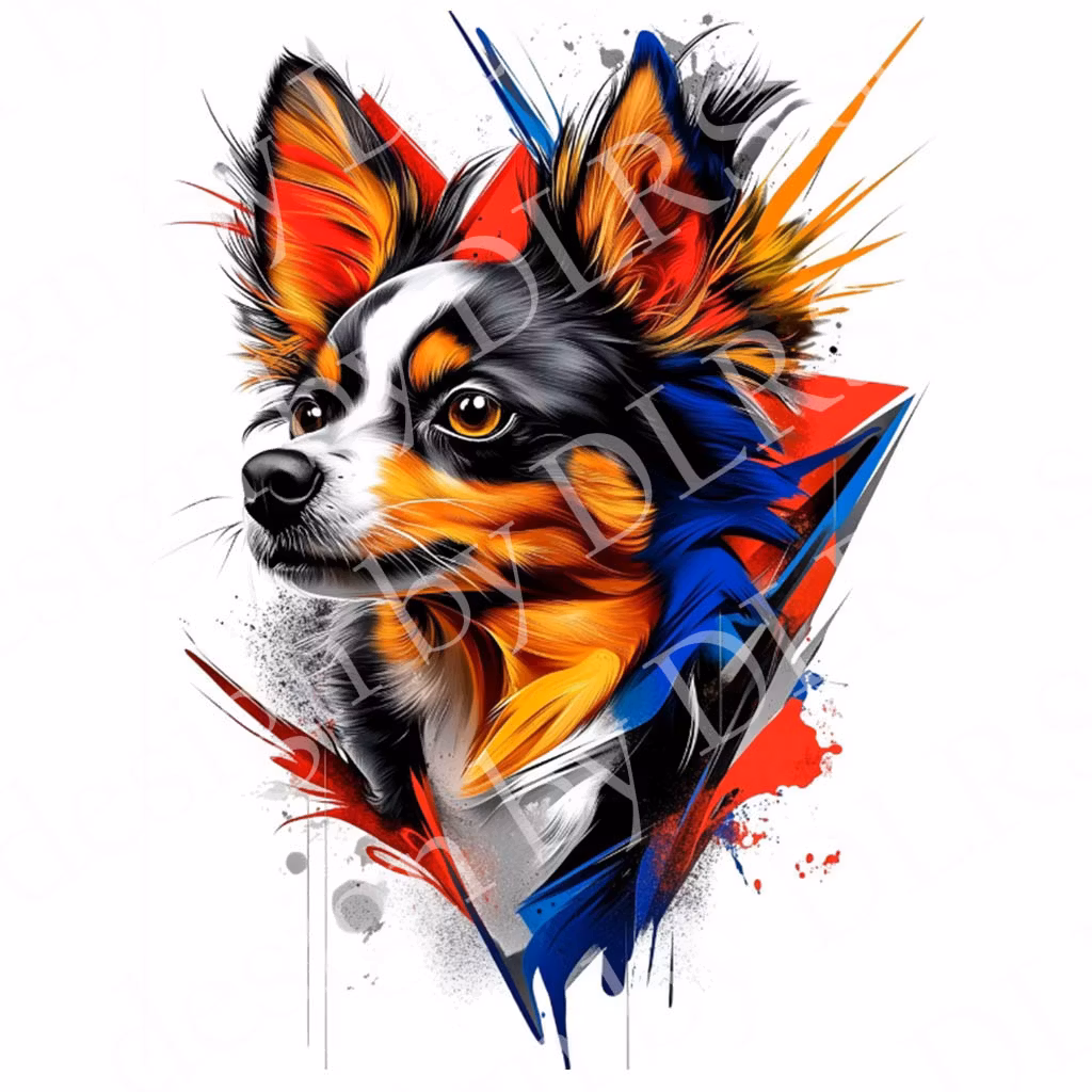 Cartoon - olika djur tecknade OBS! endast för vita textilier