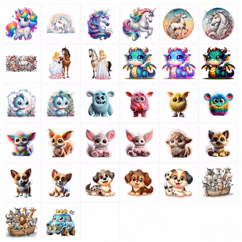 Barn och Baby 2 - dtf tryck