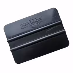 Vinylskrapa Mjuk Svart