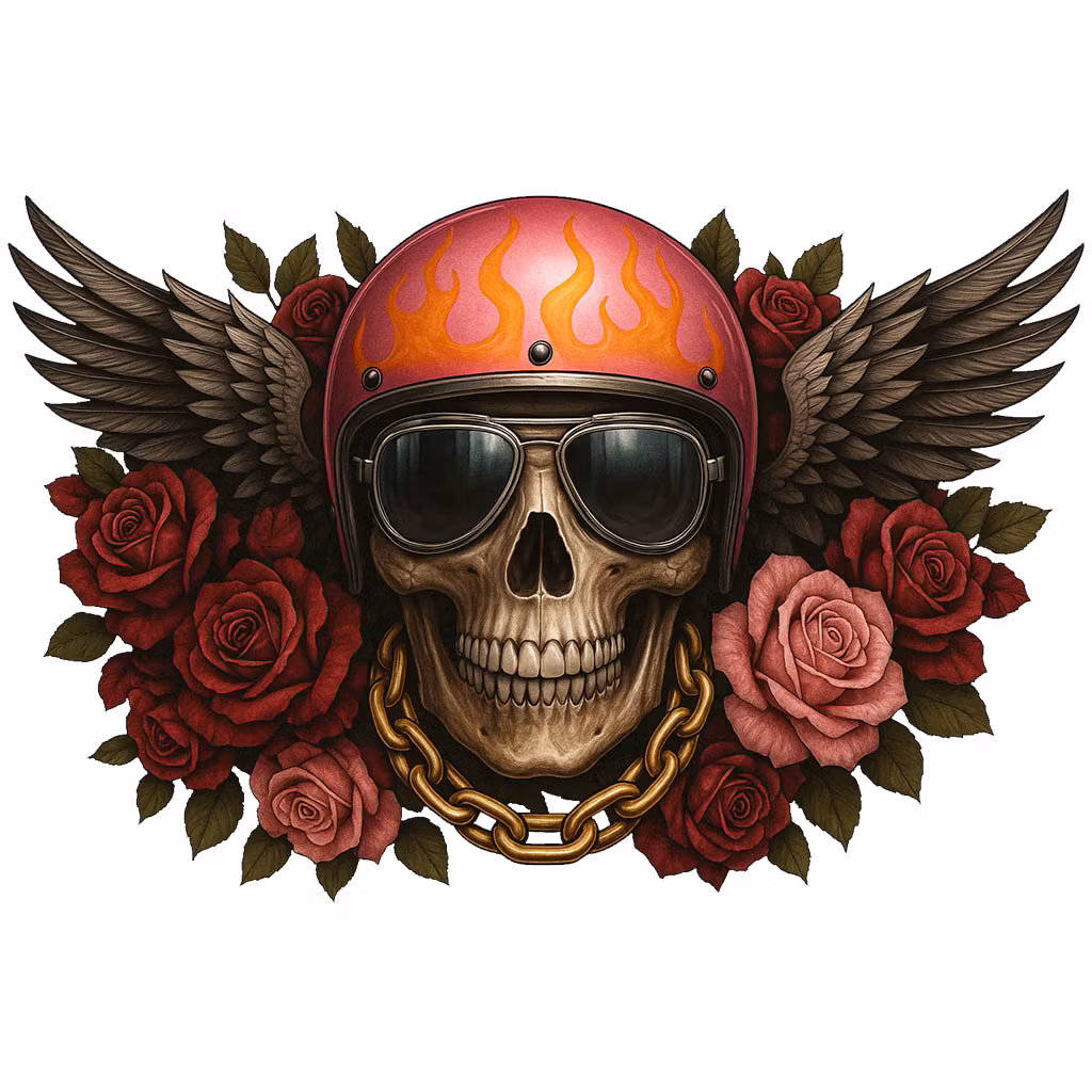 Döskallar - dtf tryck