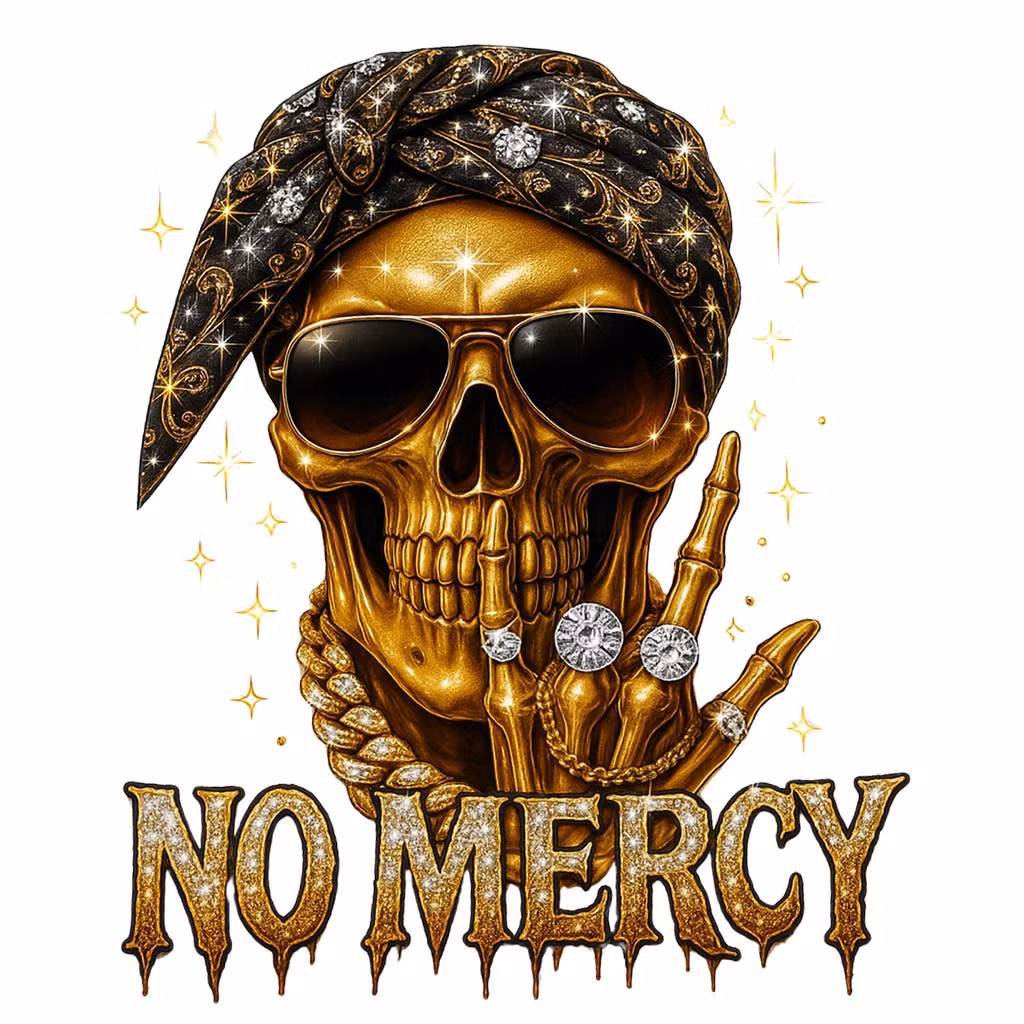 Döskallar - dtf tryck