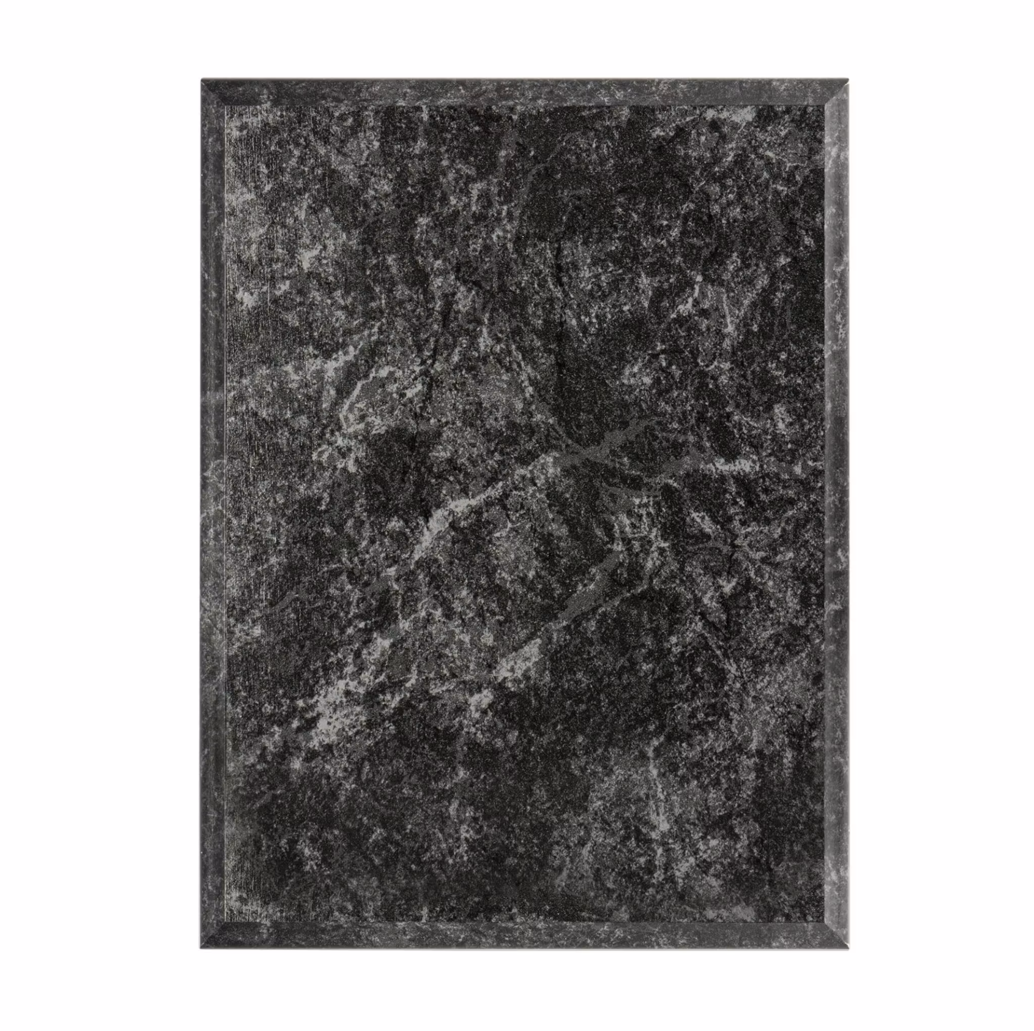 Tavla i svart marmorlook