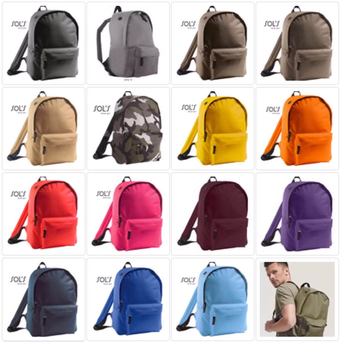 Ryggsäck - skolväska - Barn/vuxen ryggsäck