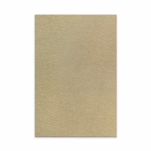 Sublimeringsplåt i aluminium - Champagne - ca 15x20 cm