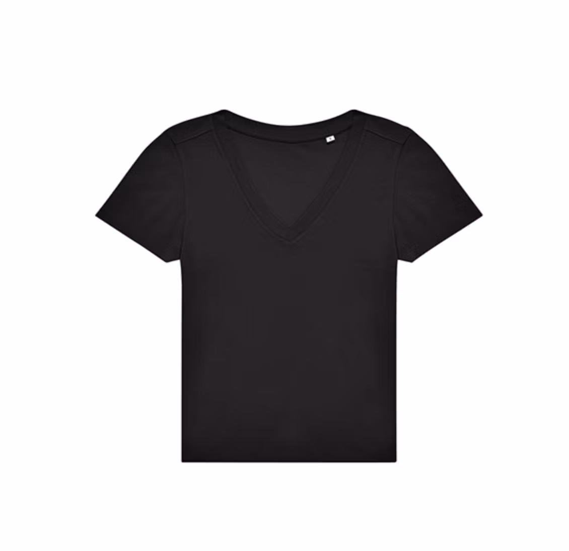 T-shirt V-ringad - Dam