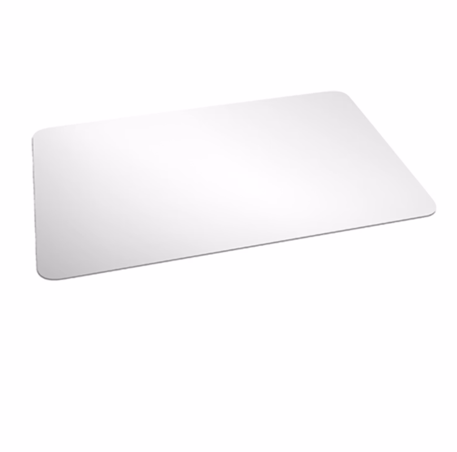 Sublimeringsplåt rundade hörn blank ca 20x28 cm x 1 mm