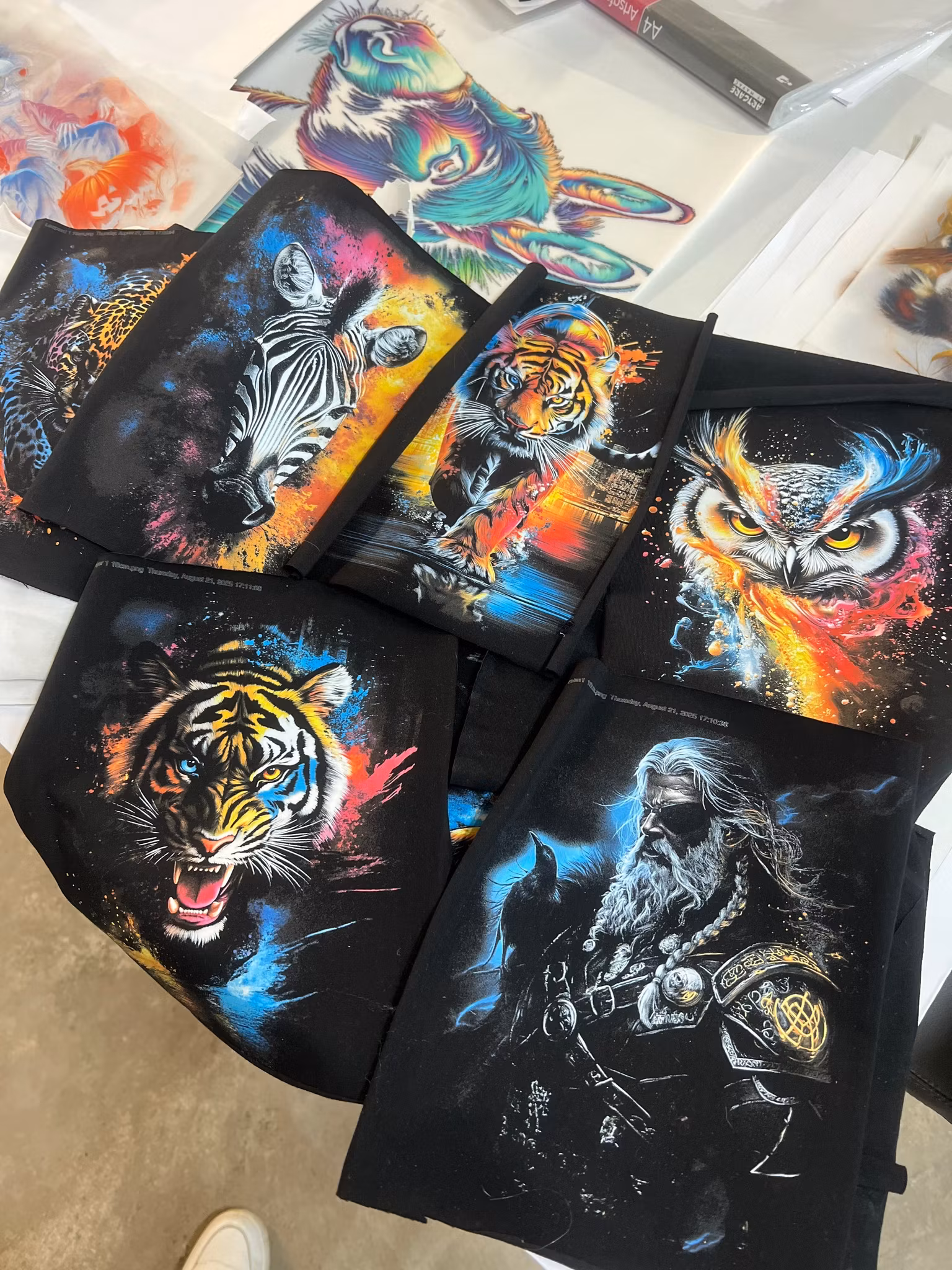 Textiltransfer - DTF ARK- Transfers – A4, A3, A2, 1m