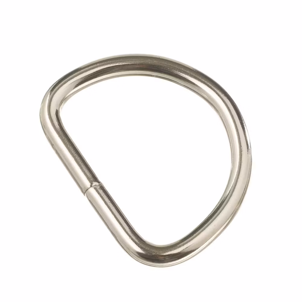 D-ring svetsad metall -  2 storlekar
