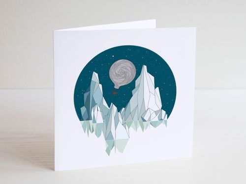 Expeditionen - Folded Greeting Card
