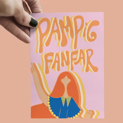 Postcard - Fanfare