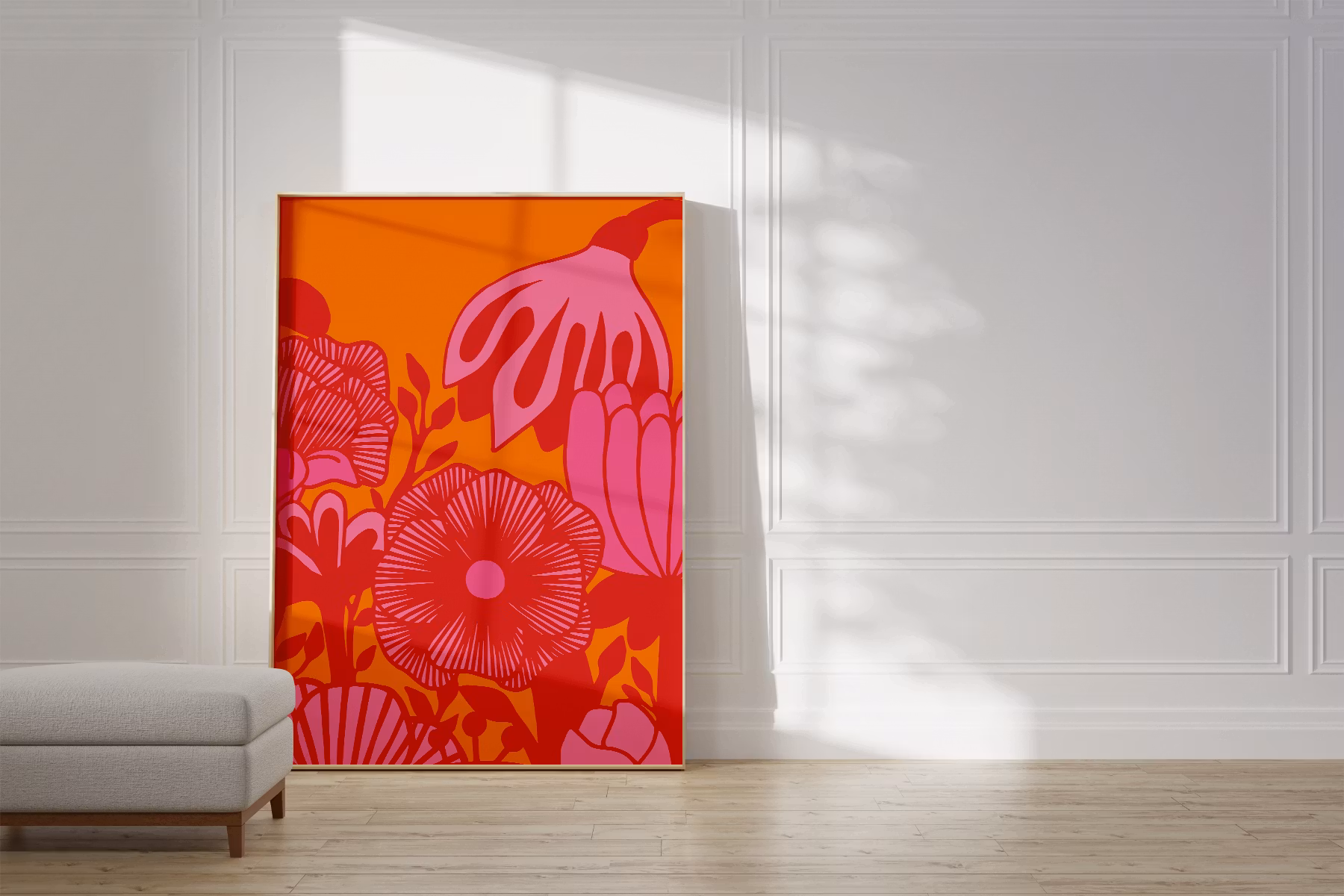 Wallflower Velvet - Väggbonad