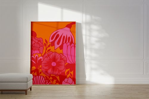 Wallflower Velvet - Väggbonad