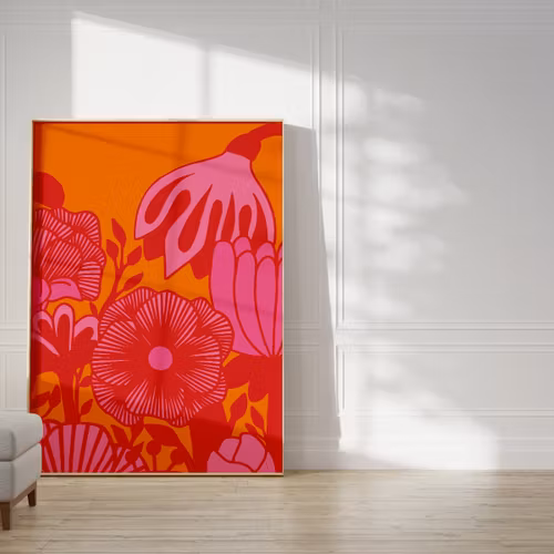 Wallflower Velvet - Väggbonad