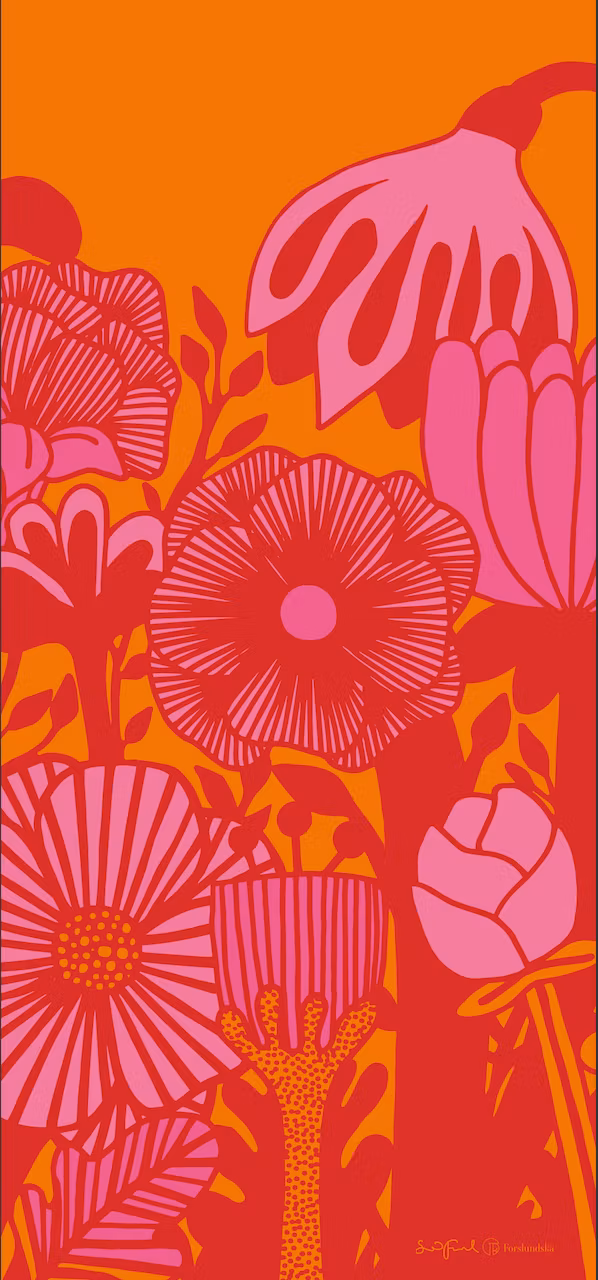 Wallflower Velvet - Väggbonad