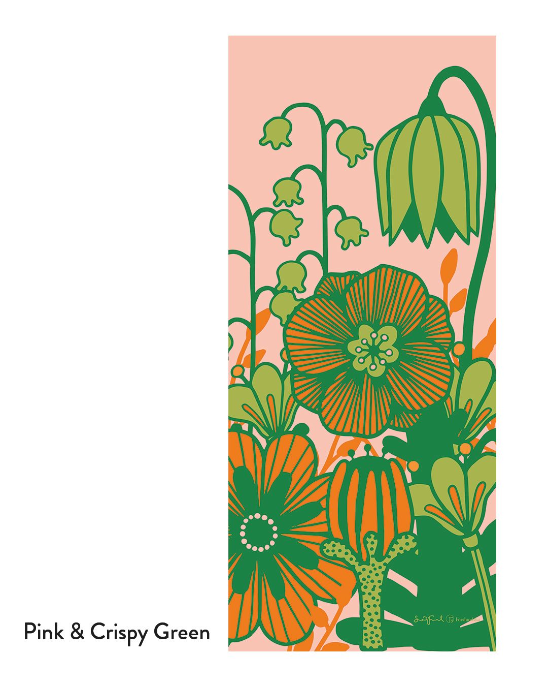 Wall hanging - Wallflower no.2
