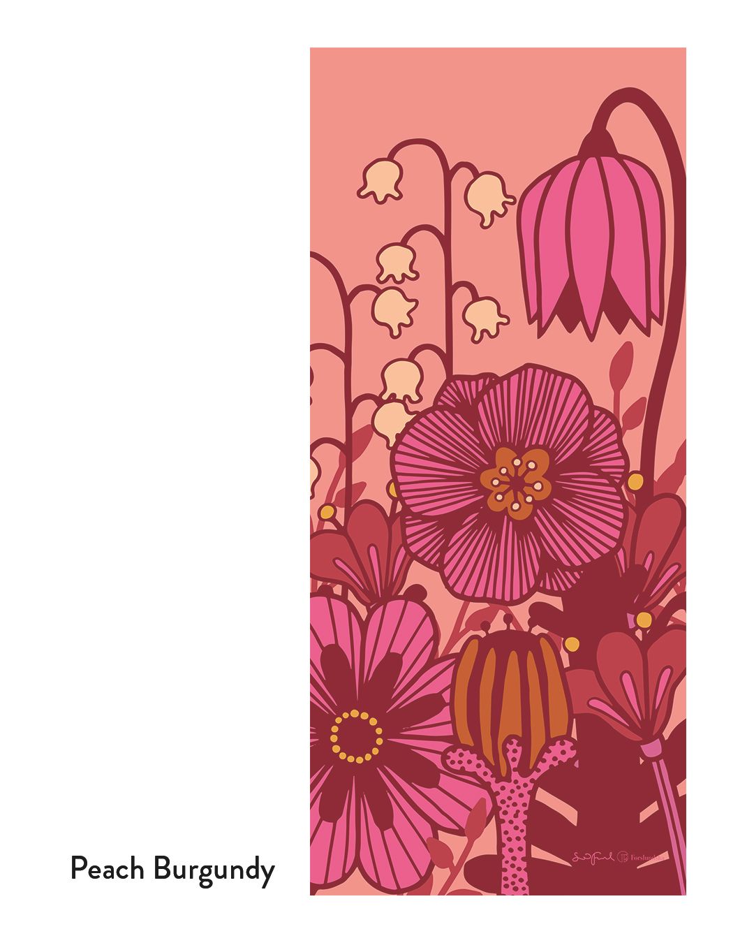 Wall hanging - Wallflower no.2
