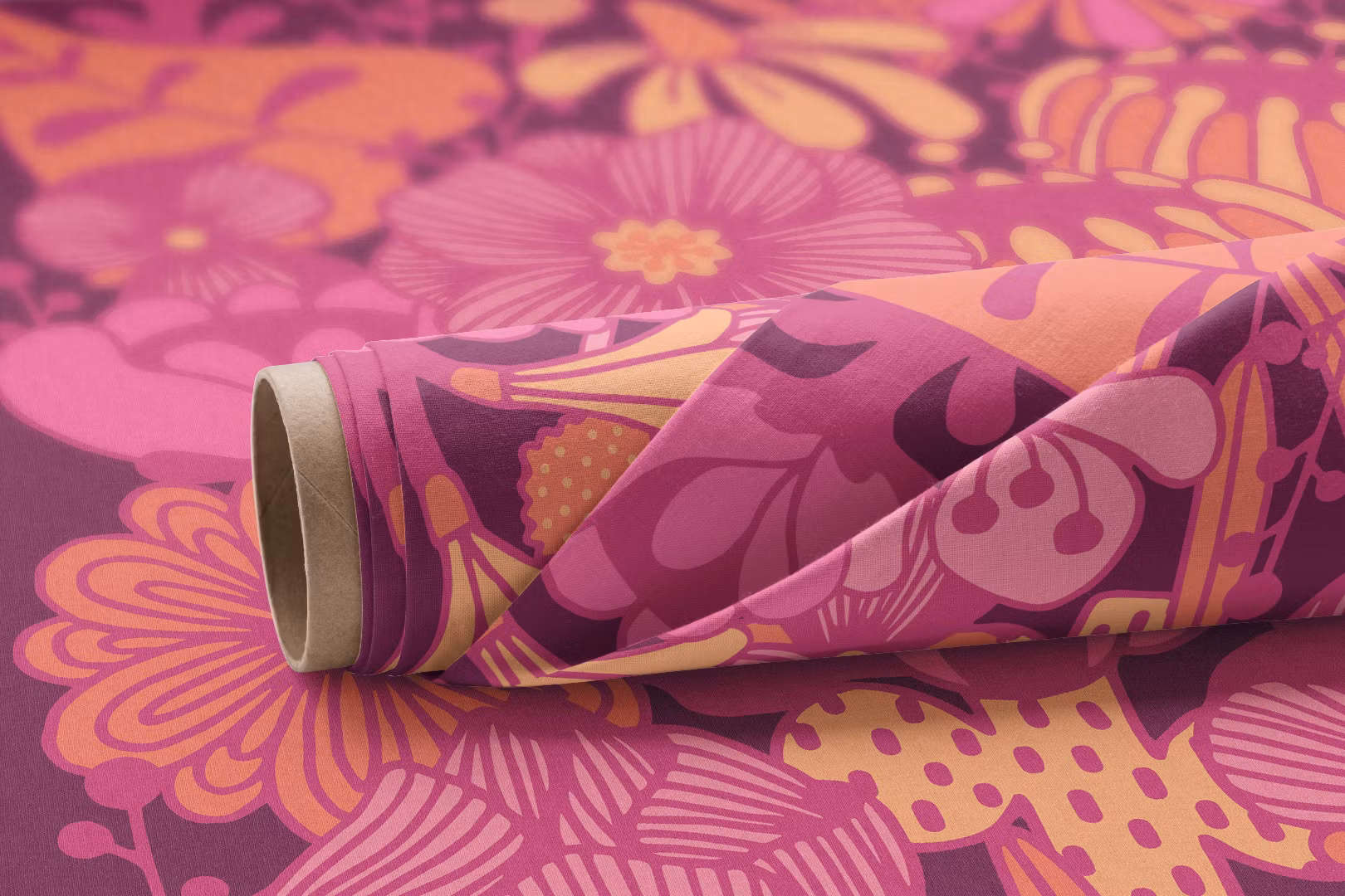 Ranka Grape - Fabric by the meter