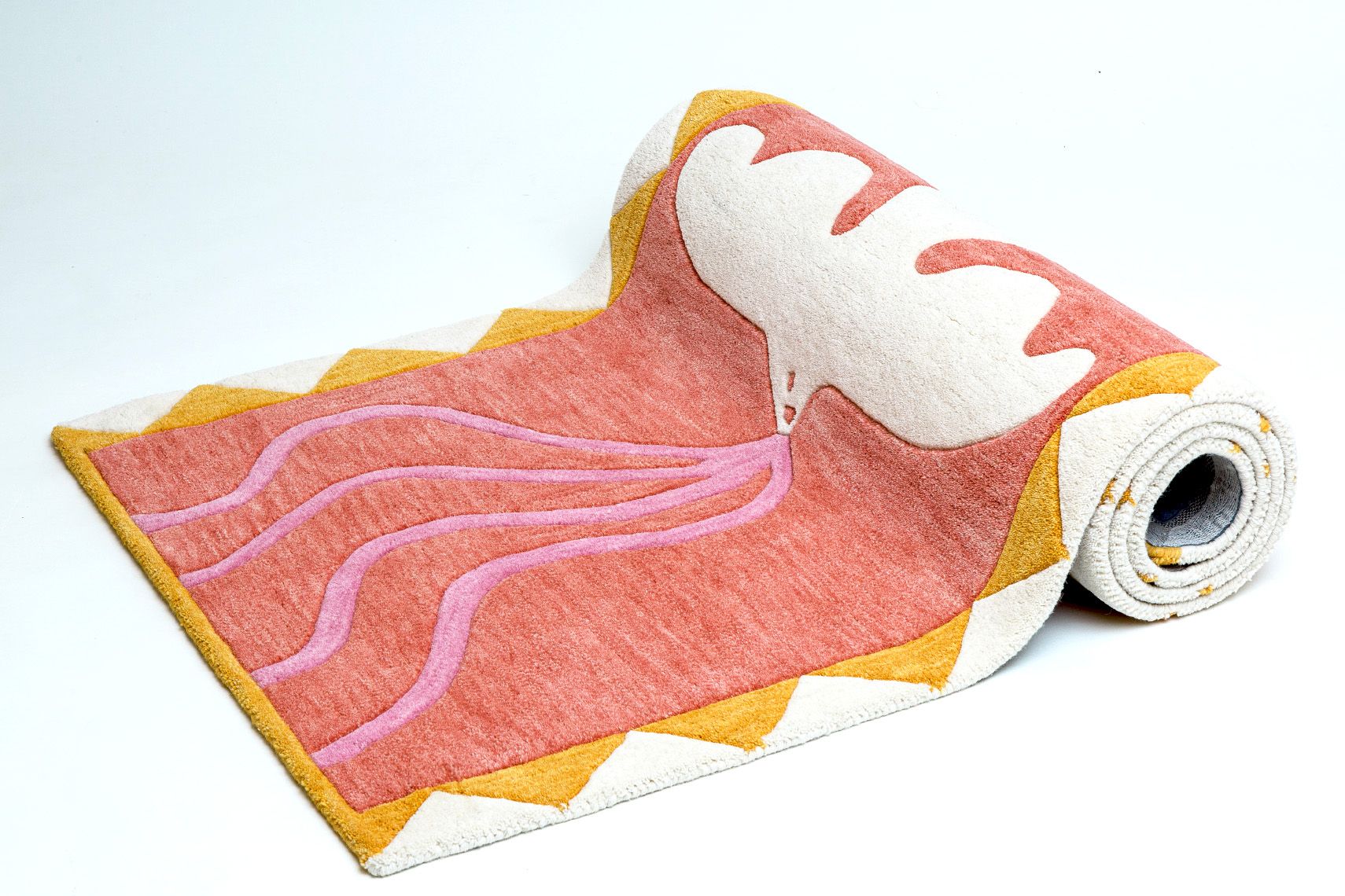 Birds & Streamers - Tufted rug