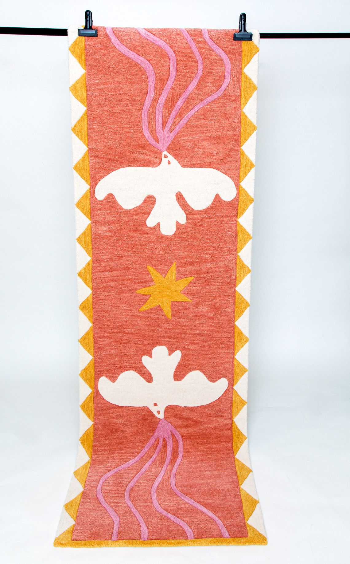 Birds & Streamers - Tufted rug