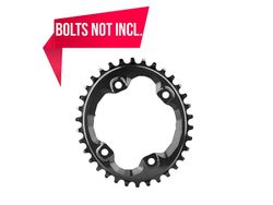 Absolute black OVAL PREMIUM CHAINRING FOR SHIMANO XT M8000 / SLX M7000