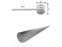 XLC BR-X85 Brake cable 2000mm