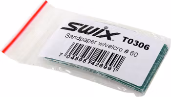 Swix T306 Sandpaper velcro 3pcs., # 60