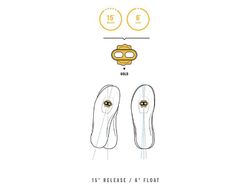 CRANKBROTHERS Cleat Standard Release 15 / 6 deg