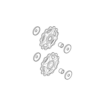 SHIMANO Pulley set RD-M410