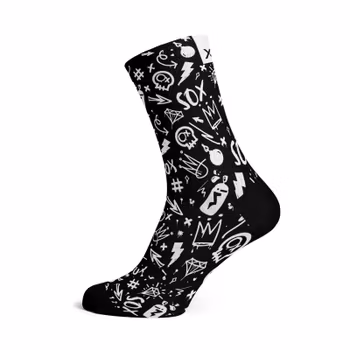 Sox Doodle Black