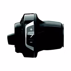 SHIMANO Shifter SL-RV400-7R 7-speed REVOSHIFT Clamp band With optical gear display