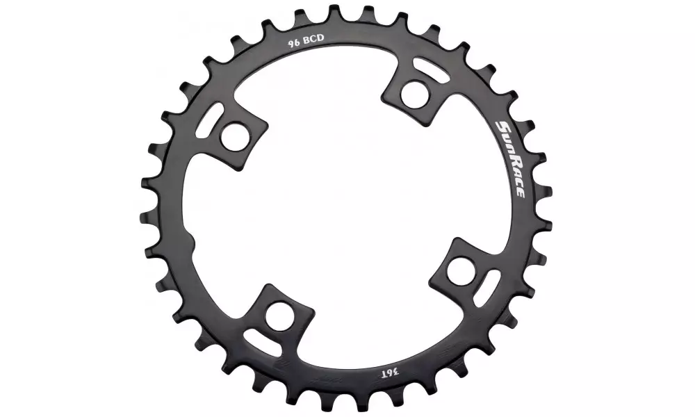 SunRace CRMS00 Narrow-Wide Steel 96BCD 10/11/12-speed 36T