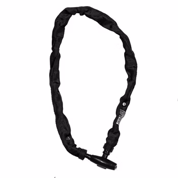 Kryptonite Keeper 465 kättinglås med nyckel – 4 mm x 65 cm, svart