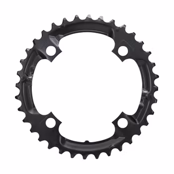 Shimano Deore FC-M590 mellanklinga 36T – 104 mm BCD, svart