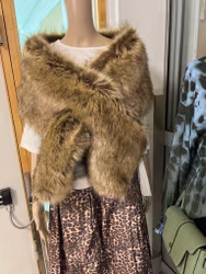 ANAIS SCARF Brown Melange