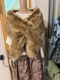 ANAIS SCARF Brown Melange