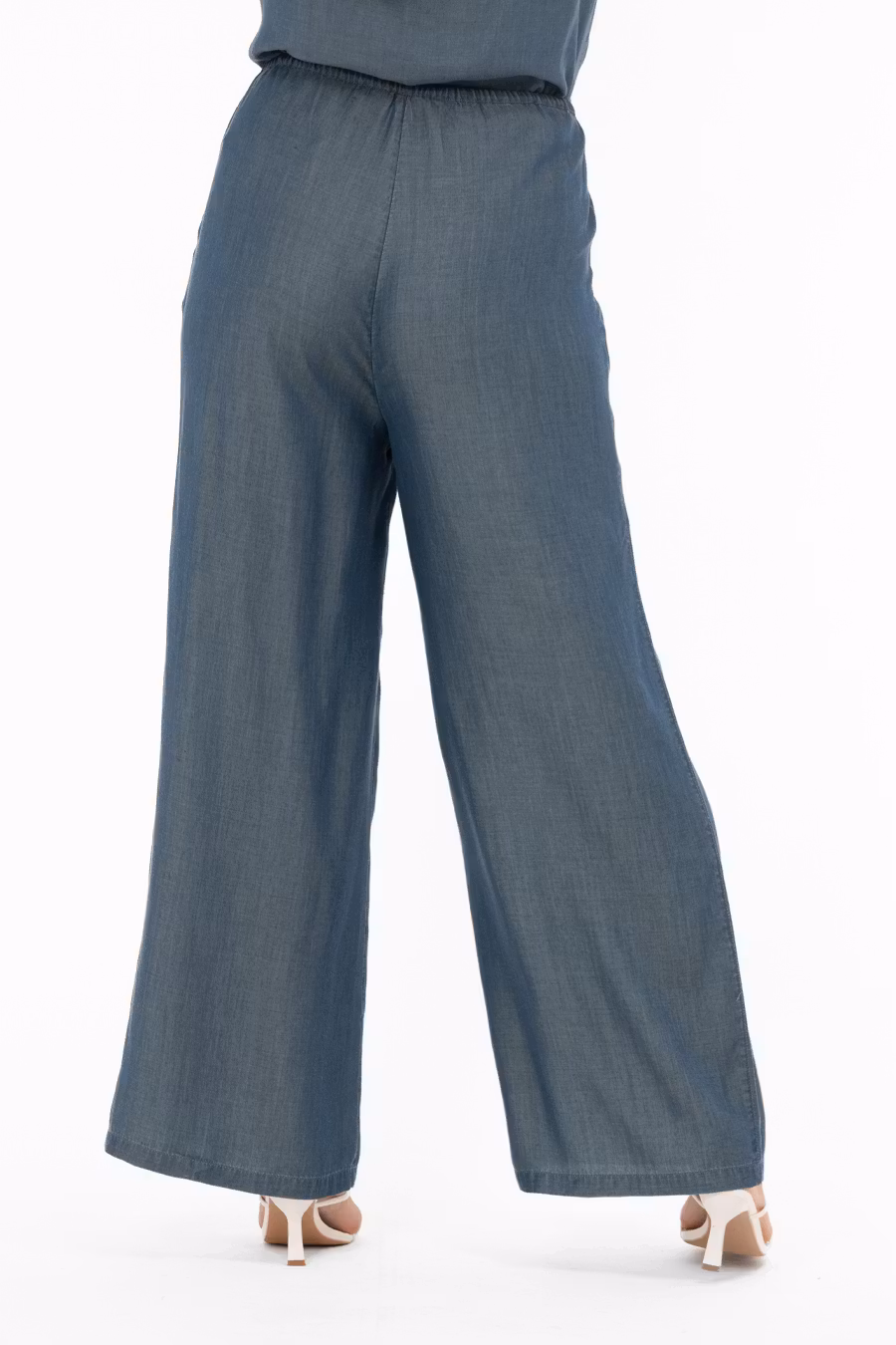 CASSIDY PANTS - Blue Denim