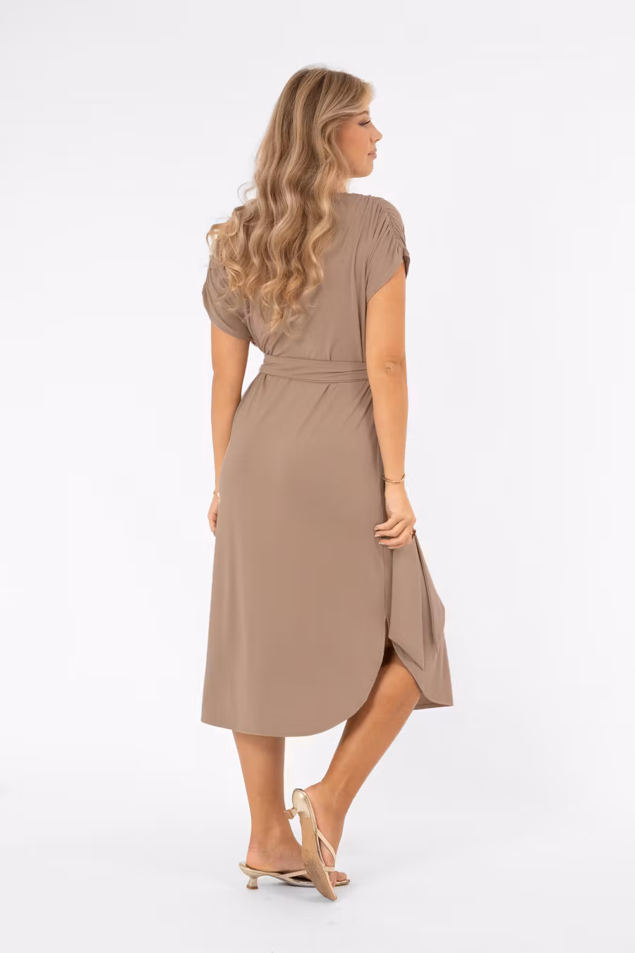 ELLERY DRESS - Taupe