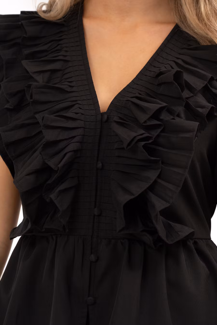 SAVOIR BLOUSE - Black