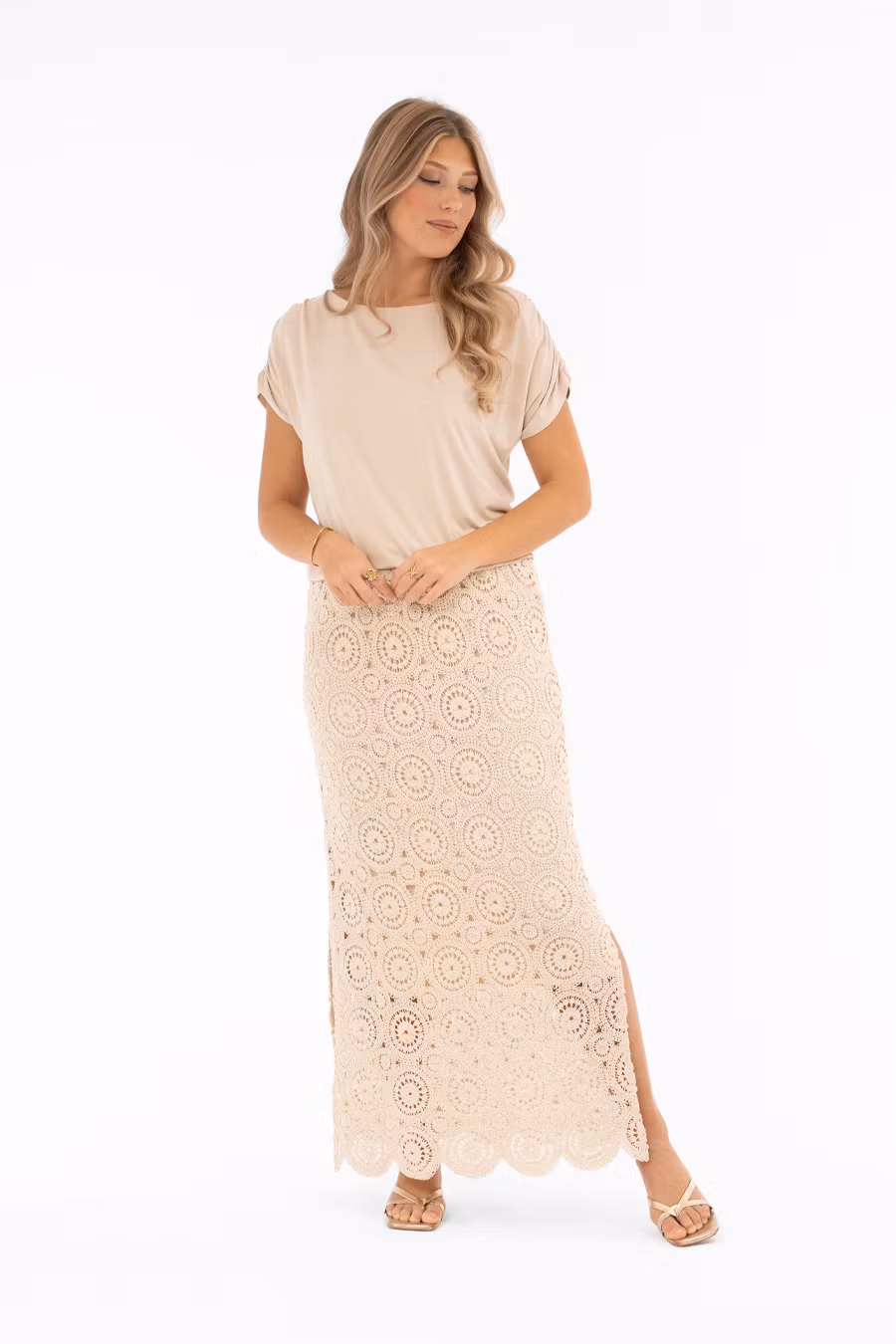 FREYA SKIRT - Creme