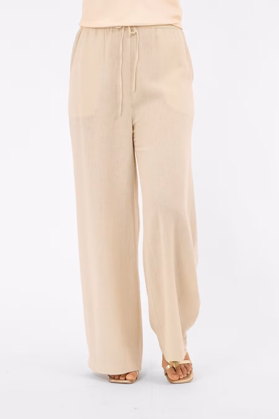 LEE LINEN PANTS - Sand