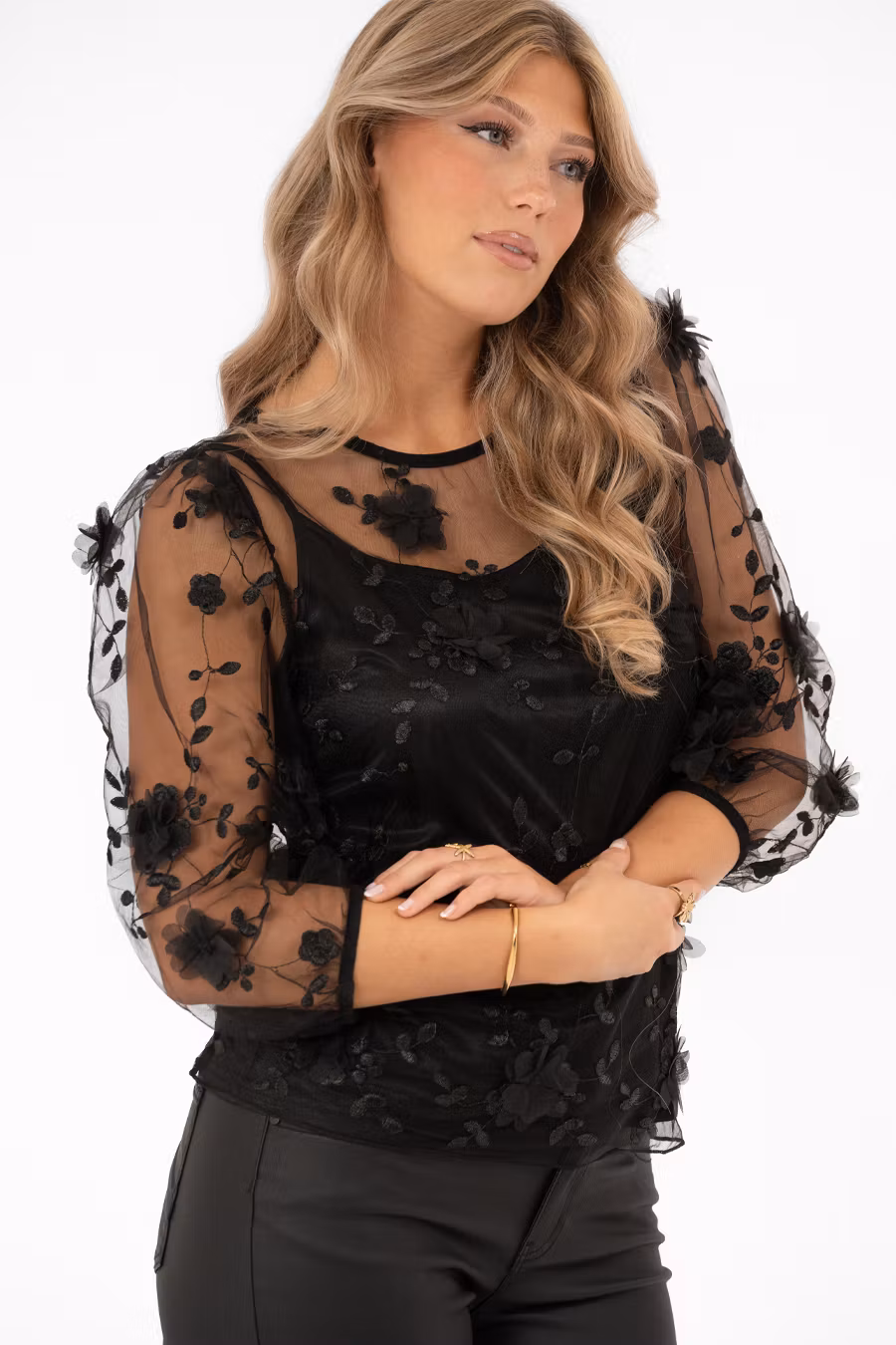 Florence Blouse Black - Bild 8 Next FLORENCE BLOUSE BLACK