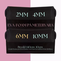 EVA FOAM 6MM SVART