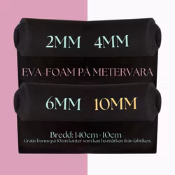 EVA FOAM 10MM SVART