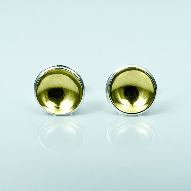 Silver earrings - Gold plating